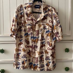 Wrangler Retro Aloha Cowboy Button Down Shirt